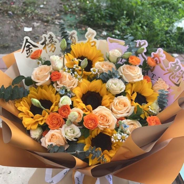 绵阳盐亭县送高考生什么花
